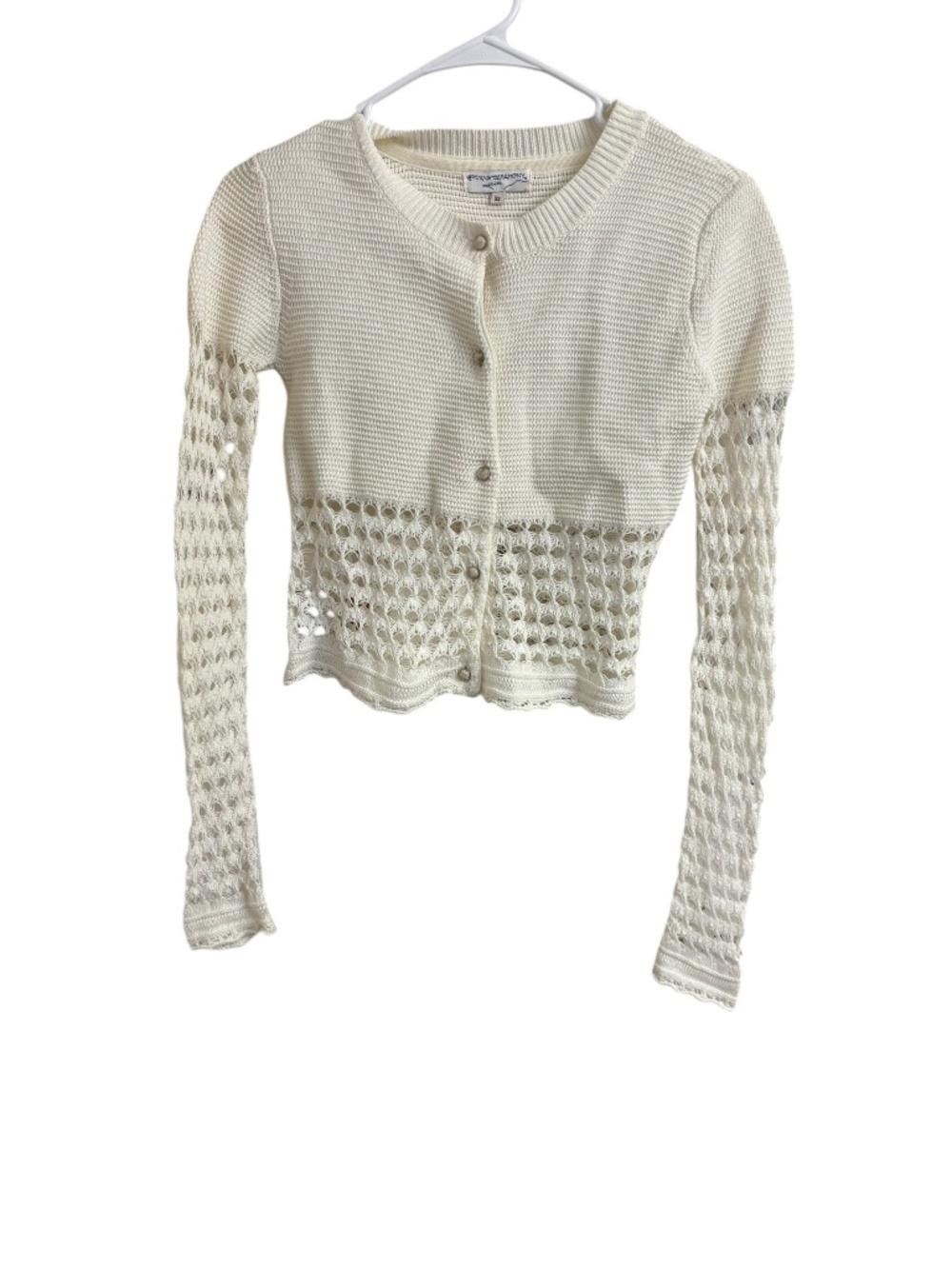 Opening ceremony knitwear white cardigan xs